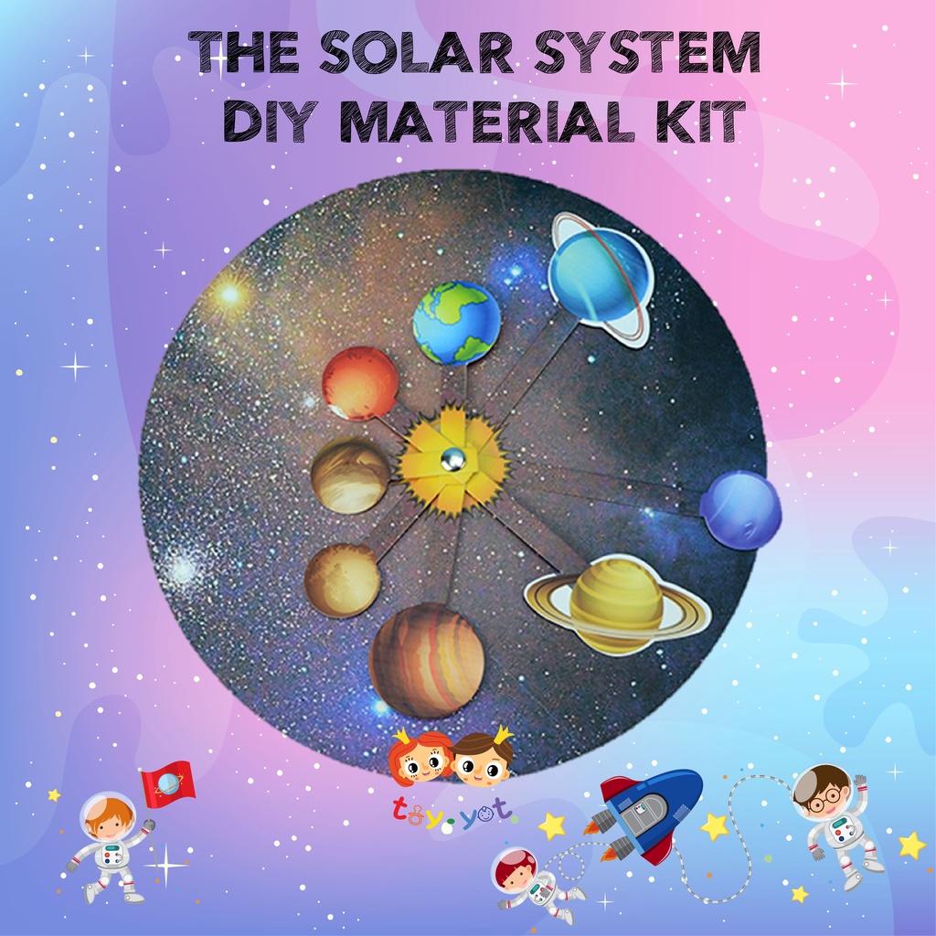 STEM Early Learning Educational Science Toys The Solar System DIY ...