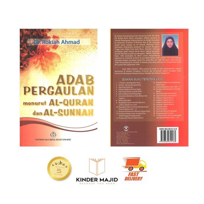 Buku Adab Pergaulan Menurut Al-Quran Dan Sunnah | Shopee Malaysia