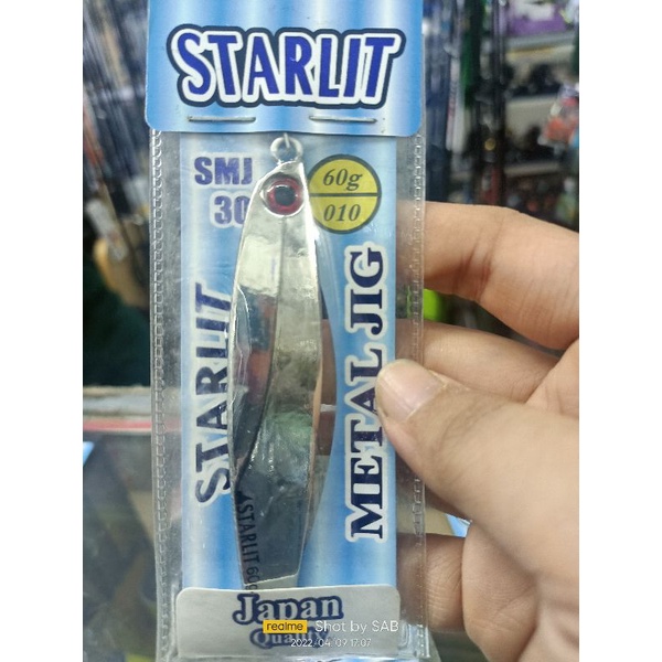 🇲🇾 STARLIT METAL JIG SMJ 302 60G 80G / 100G TENGGIRI # HOT ITEM READY ...