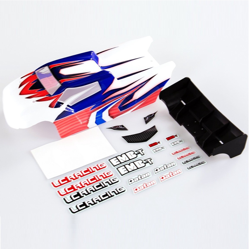 LC Racing RC L6166 1/14 EMB Series TRUGGY COLOR BODY(PC)-PSYCHE with ...