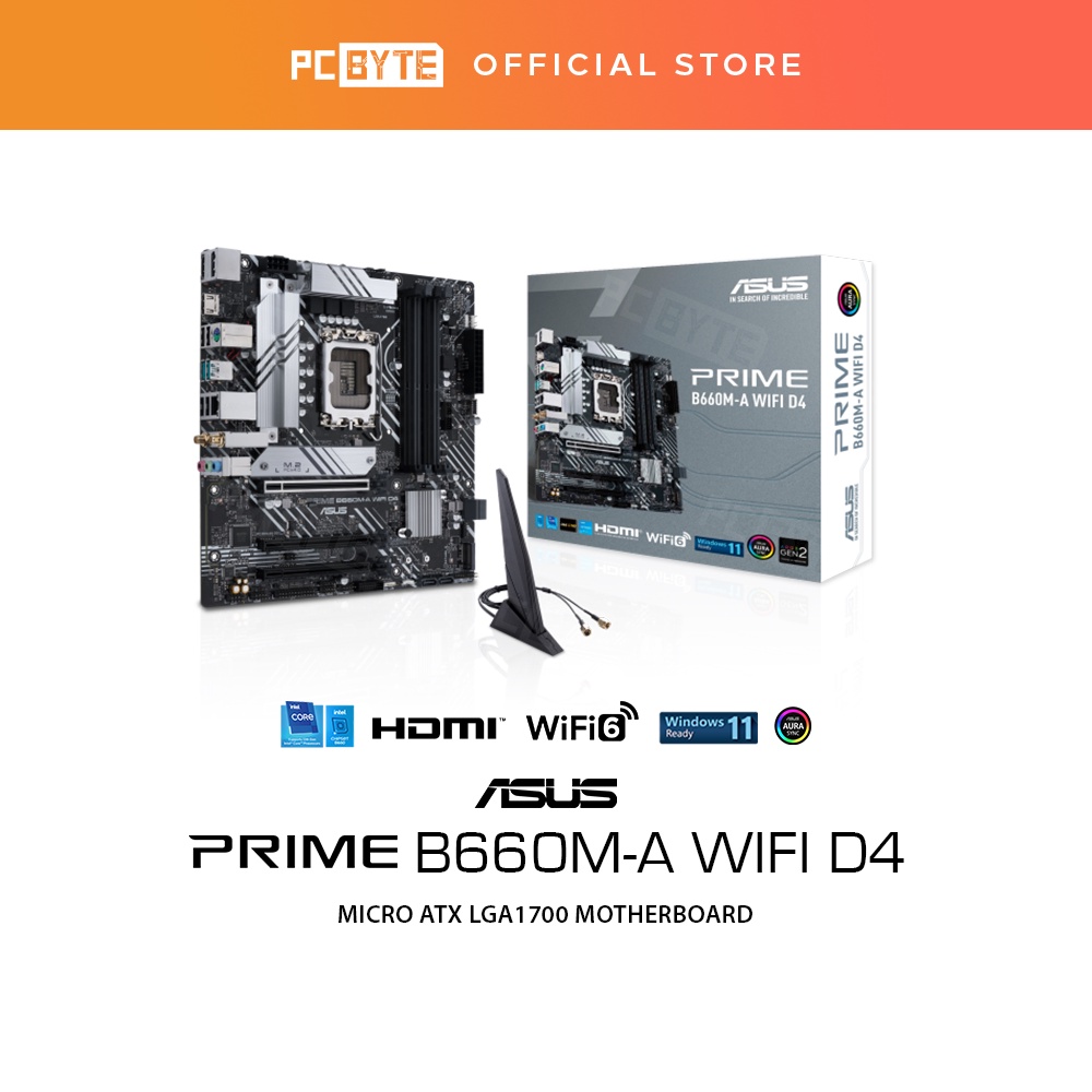 asus prime b660m a wifi ddr4