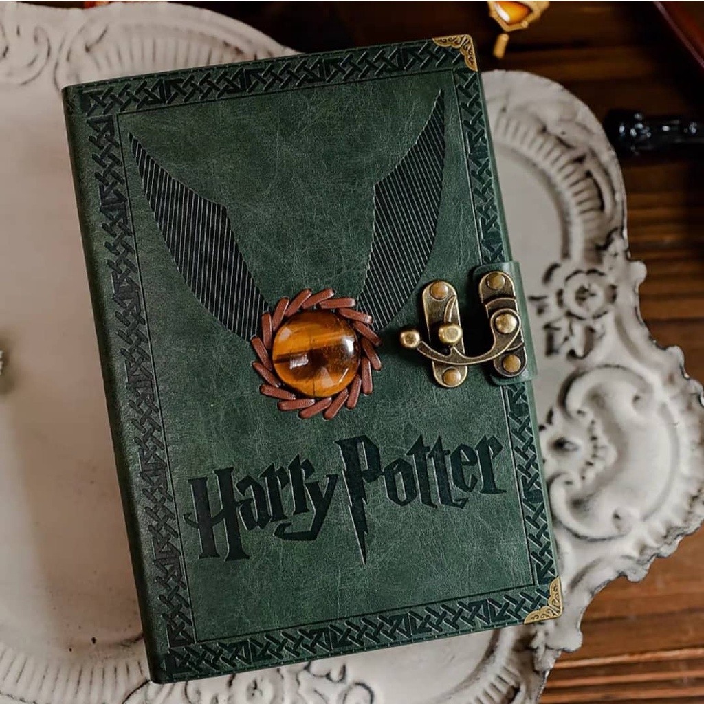 🔮[Notebook] Harry Potter Peripheral Golden Snitch Handbook Journal ...