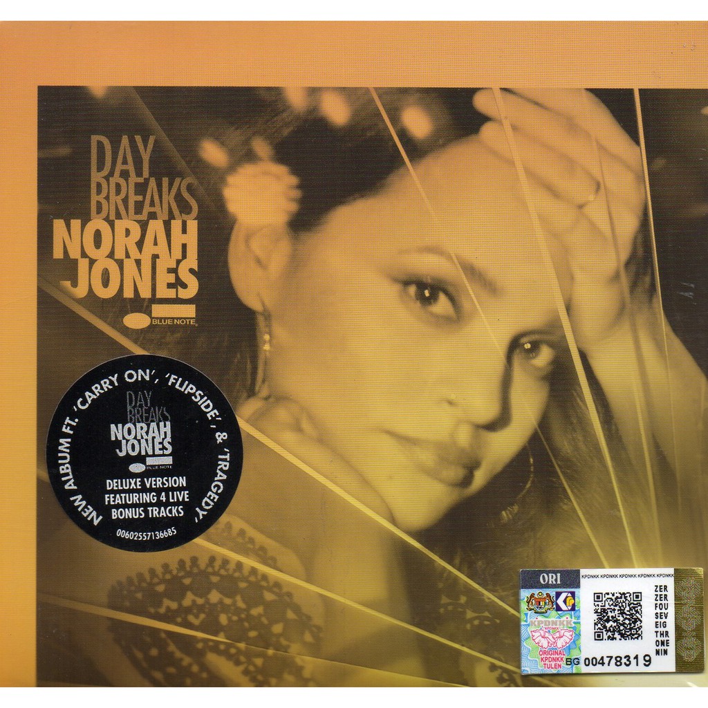NORAH JONES - DAY BREAKS ( CD ) | Shopee Malaysia