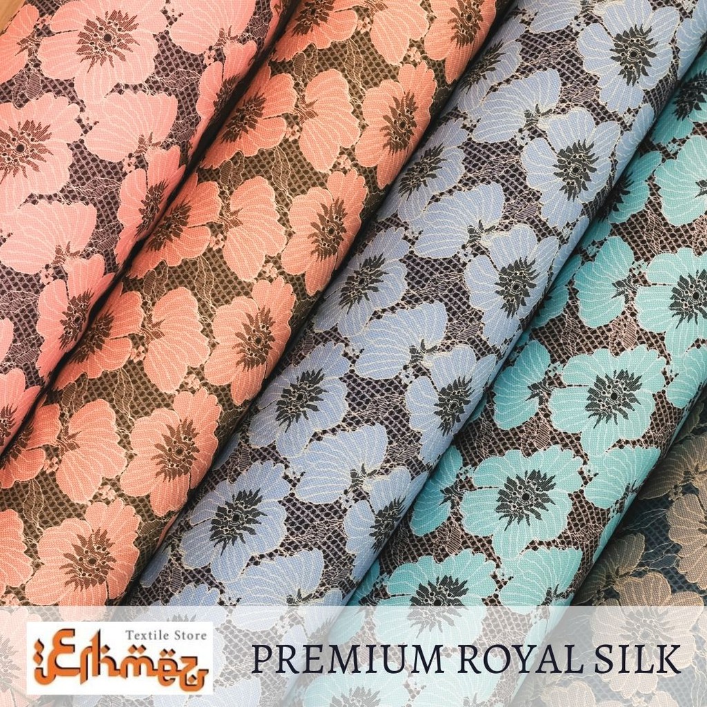 ROYAL SILK PREMIUM🌷CORAK LACE🌷 BIDANG 45