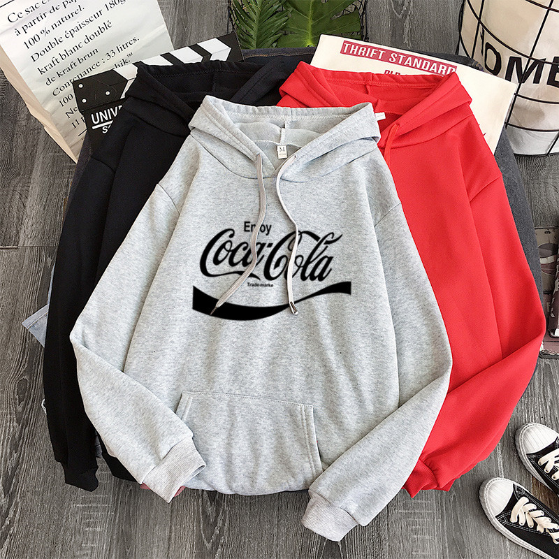 Coca cola hoodie womens sales