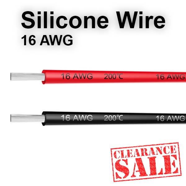 Silicone Wire 16 Awg - Ultra Flexible, Temperature Resistance 