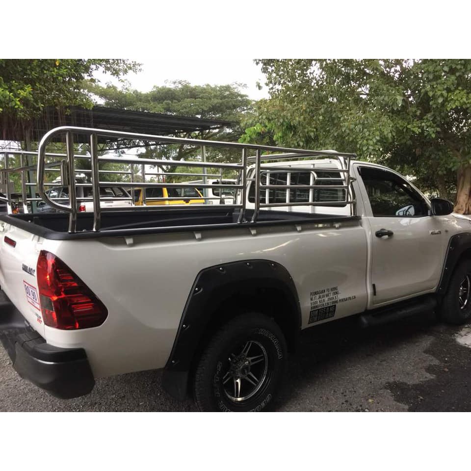 Pharos Pick Up Truck Single Cab Rear Fence Pagar Sportbar Rollbar