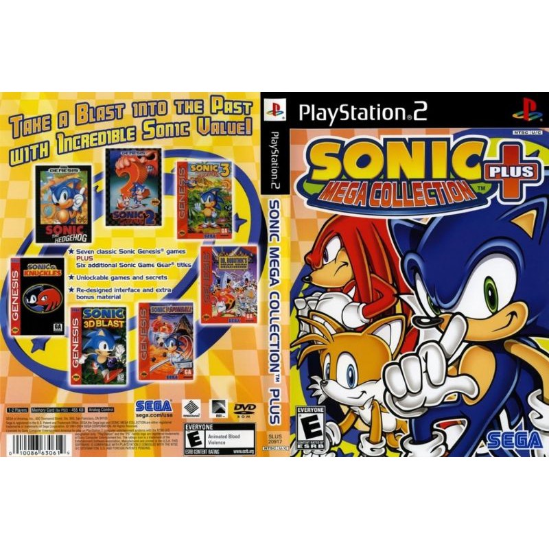 PS2 GAMES COLLECTION (Sonic Mega Collection Plus) | Shopee Malaysia