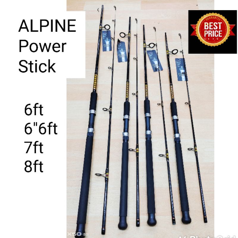 Alpine Power Stick Spinning Rod Joran | Shopee Malaysia