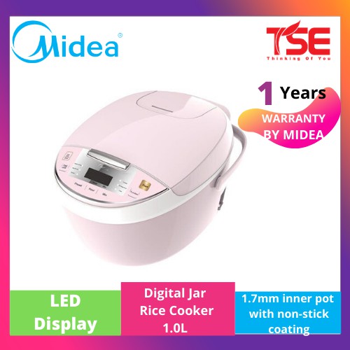 Midea Smart Rice Cooker 1Liter MID-MBFS10PK | Shopee Malaysia