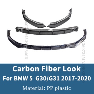 Front Bumper Lip Chin Guard Diffuser Cover Deflector For BMW G30