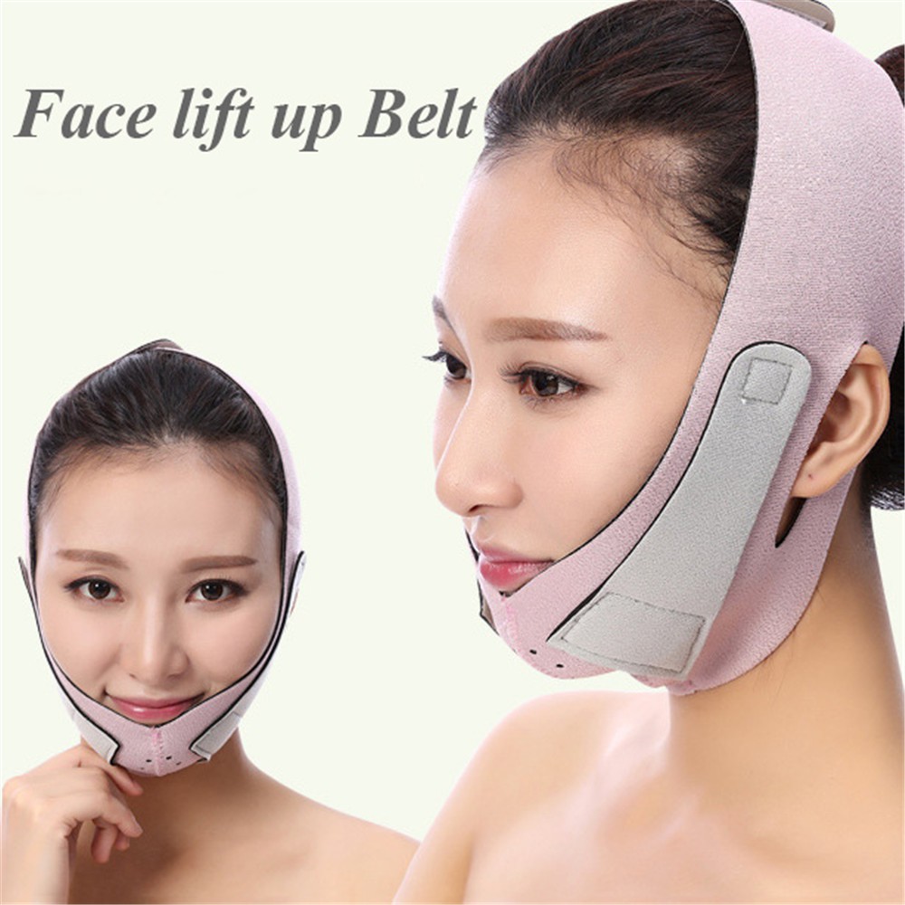 XJElastic Vshape Face Lift Up Belt Tight Facelift Double Chin Band