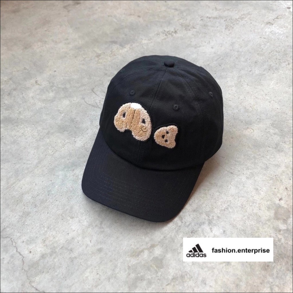 BEAR CAP in black - Palm Angels® Official