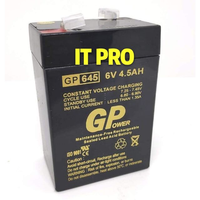PRO 🏠 FIRST Power 6v 4.5ah Rechargeable Battery | Shopee Malaysia