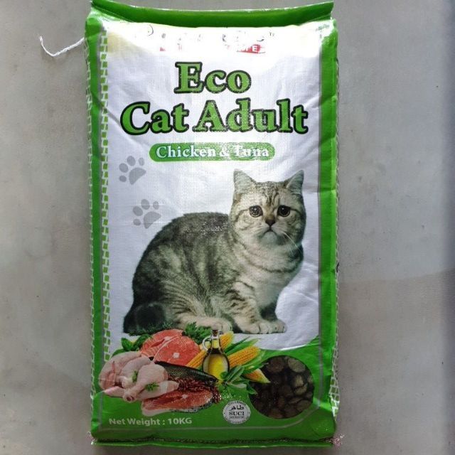 10kg CARRY S Eco Cat Adult Cat Food Chicken and Tuna