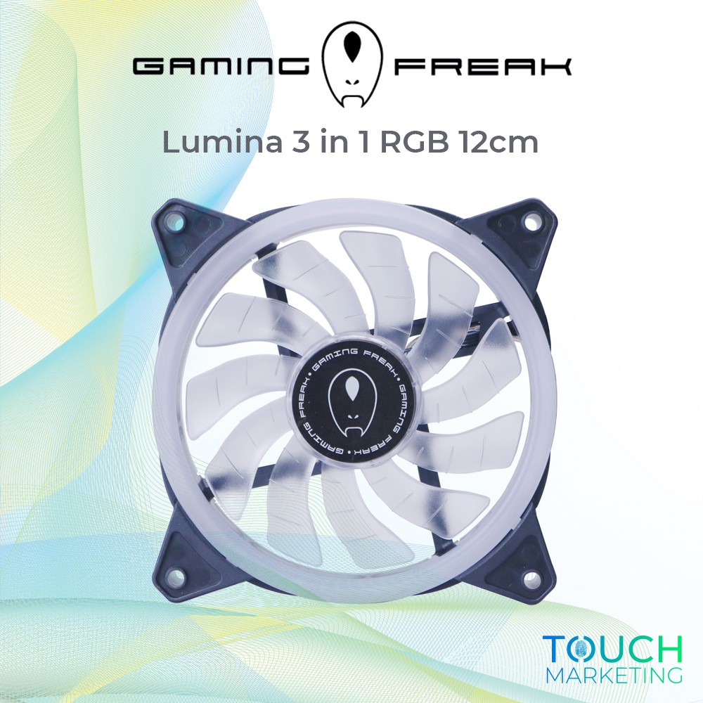 Gaming Freak Lumina 3 in 1 RGB 12cm LED Fan Starter Kit | Shopee Malaysia