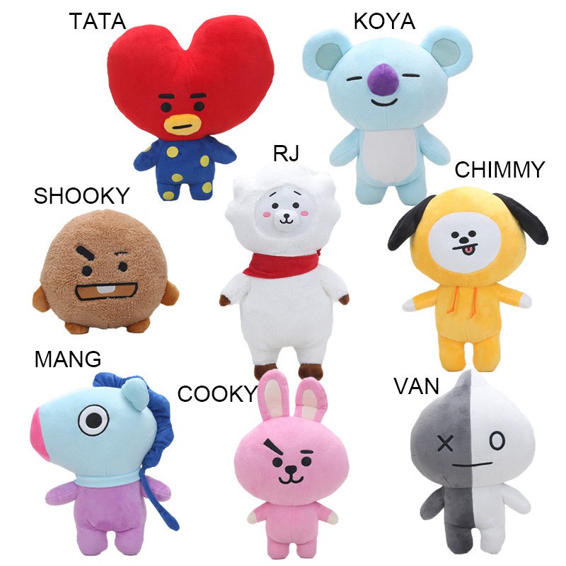 Bts cheap plush toy