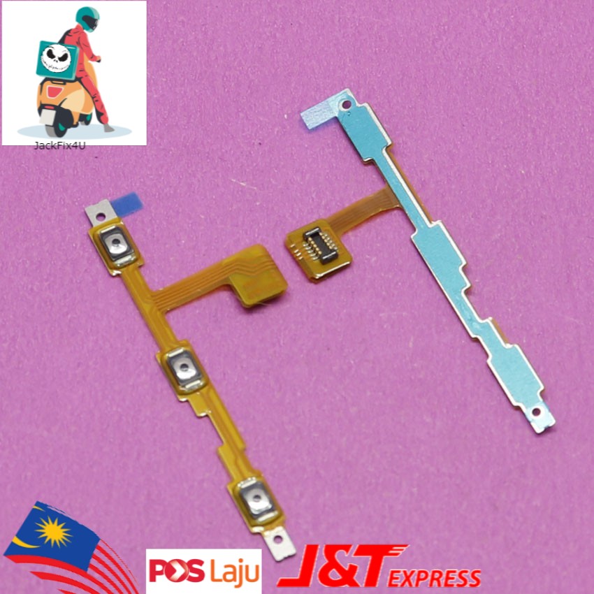 Vivo Y51 Power On Off Volume Up Down Button Ribbon Flex | Shopee Malaysia