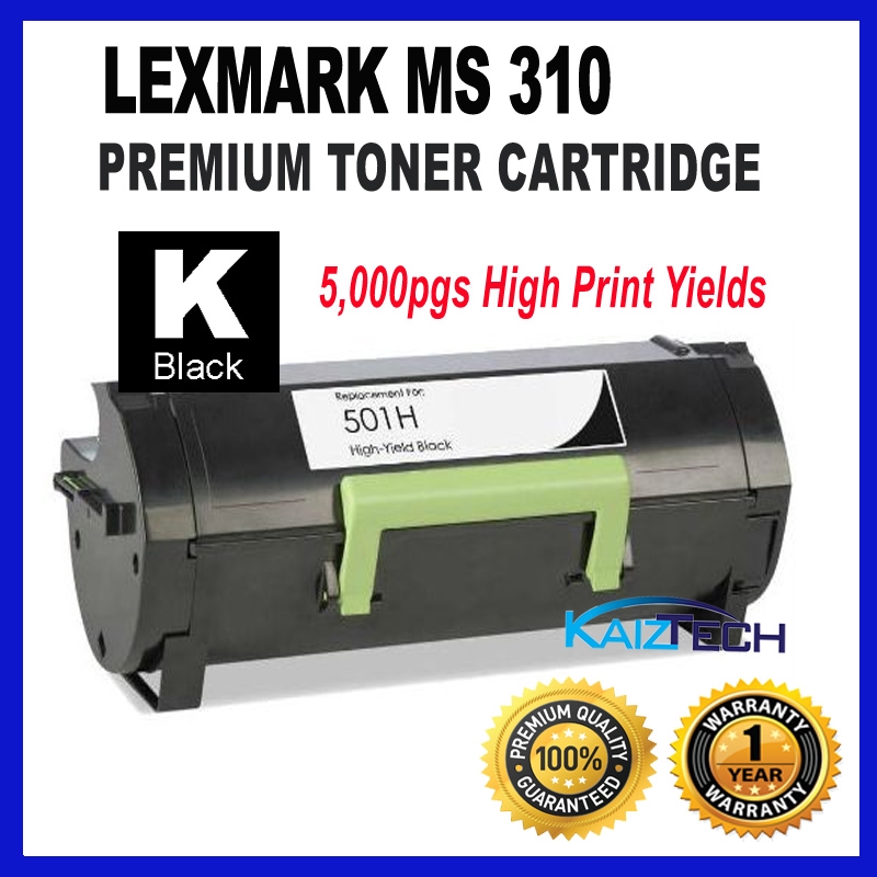 Lexmark MS310 High Yield 5,000pages Compatible Laser Toner Cartridge