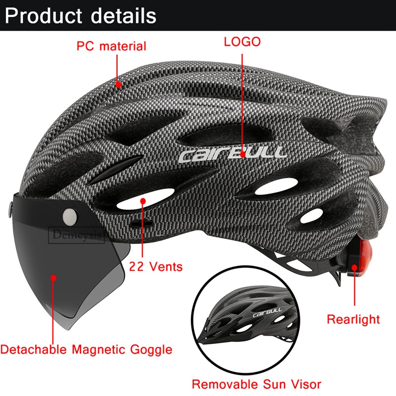 Cairbull ultralight cycling helmet sale