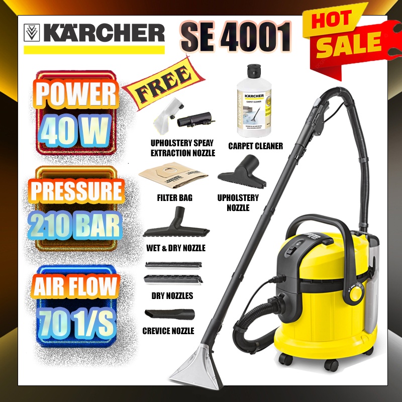KARCHER SE 4001 1.081-130.0 Wet / Dry Vacuum Cleaner