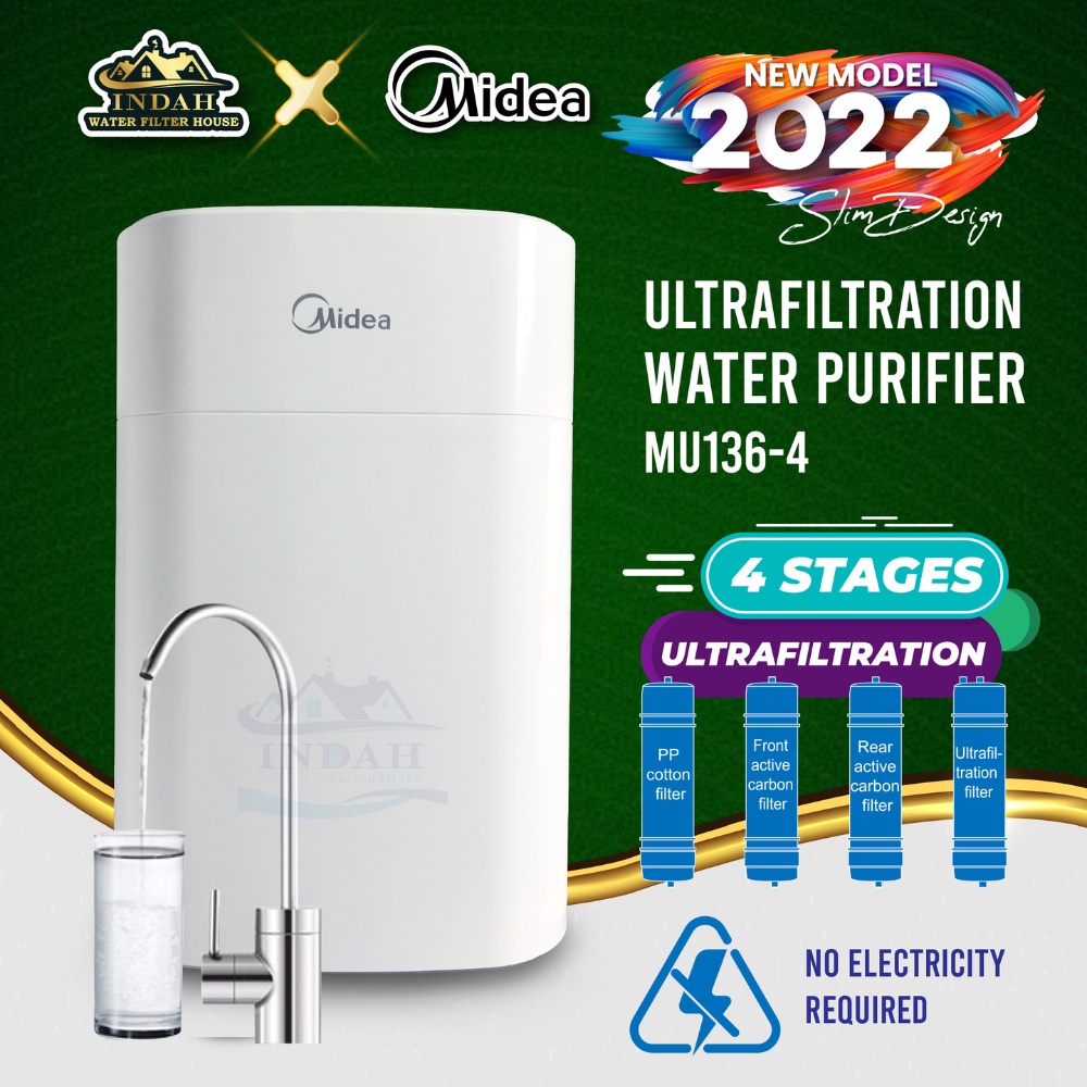 Midea Undersink 4 Stage Ultrafiltration Water Purifier Water System 