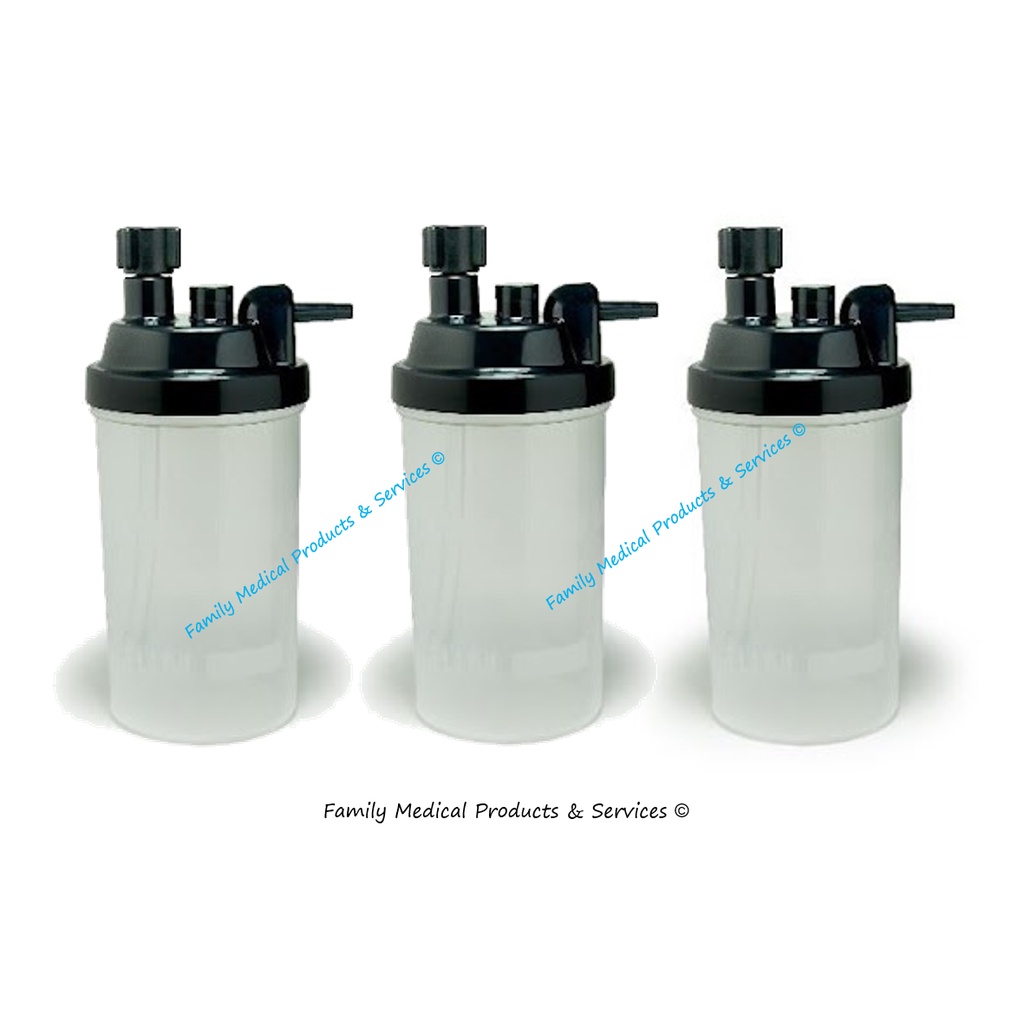 Humidifier Bottle with 6 PSI safety valve for Oxygen Concentrators ...