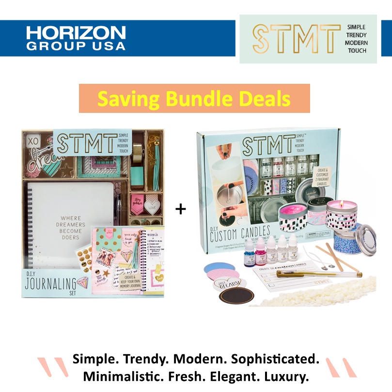 STMT DIY Journaling Set by Horizon Group USA,Personalize & Decorate Your  Planner