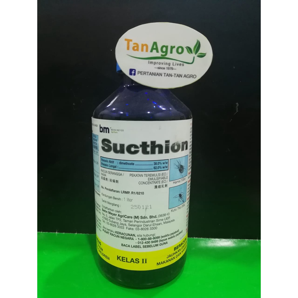 👉🏻ASLI👈🏻 Racun serangga Behn Meyer Sucthion (A.i dimethone 38%) 1L ...