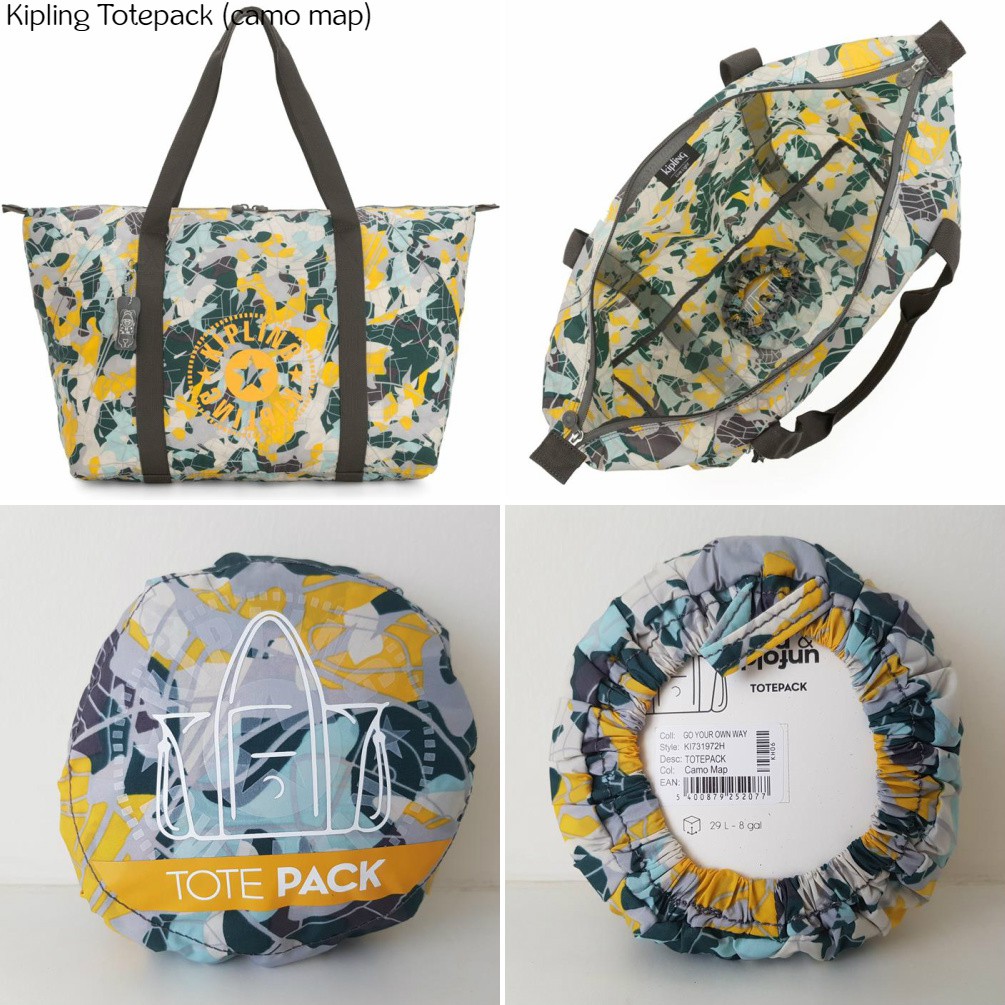 Kipling discount packable tote