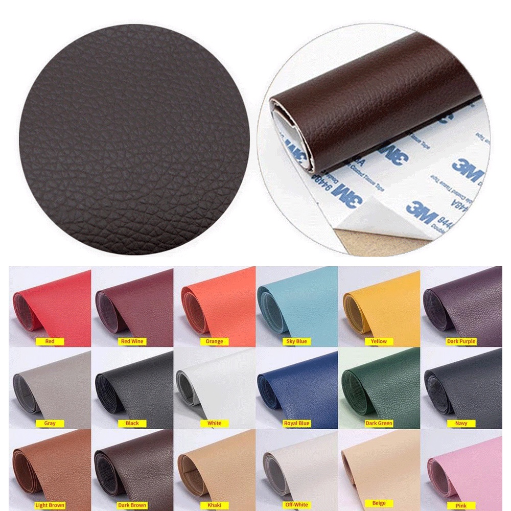 New 3M Strong Self-adhesion PU Leather Sofa Repair Stickers Car Seat ...