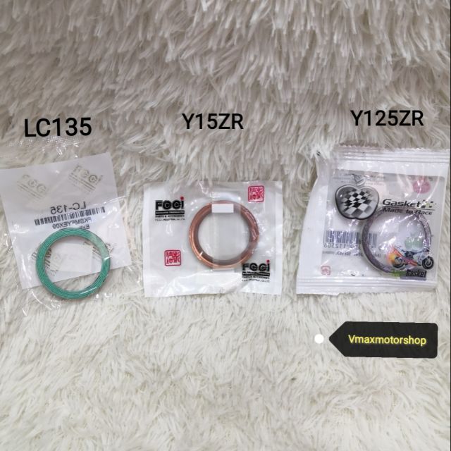 EXHAUST GASKET PIPE 125ZR / LC135 /Y15ZR /RC80 /RG80 Shopee Malaysia