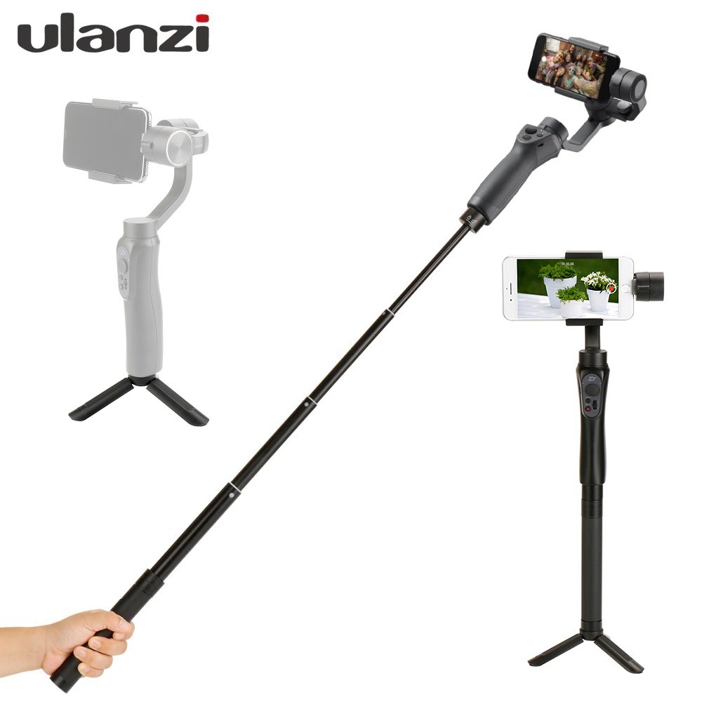ULANZI Aluminum Extension Rod Selfie Stick Pole Monopod for DJI OM 4