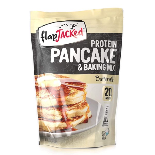 FlapJacked, Protein Pancake and Baking Mix, Buttermilk, 12 oz (340 g