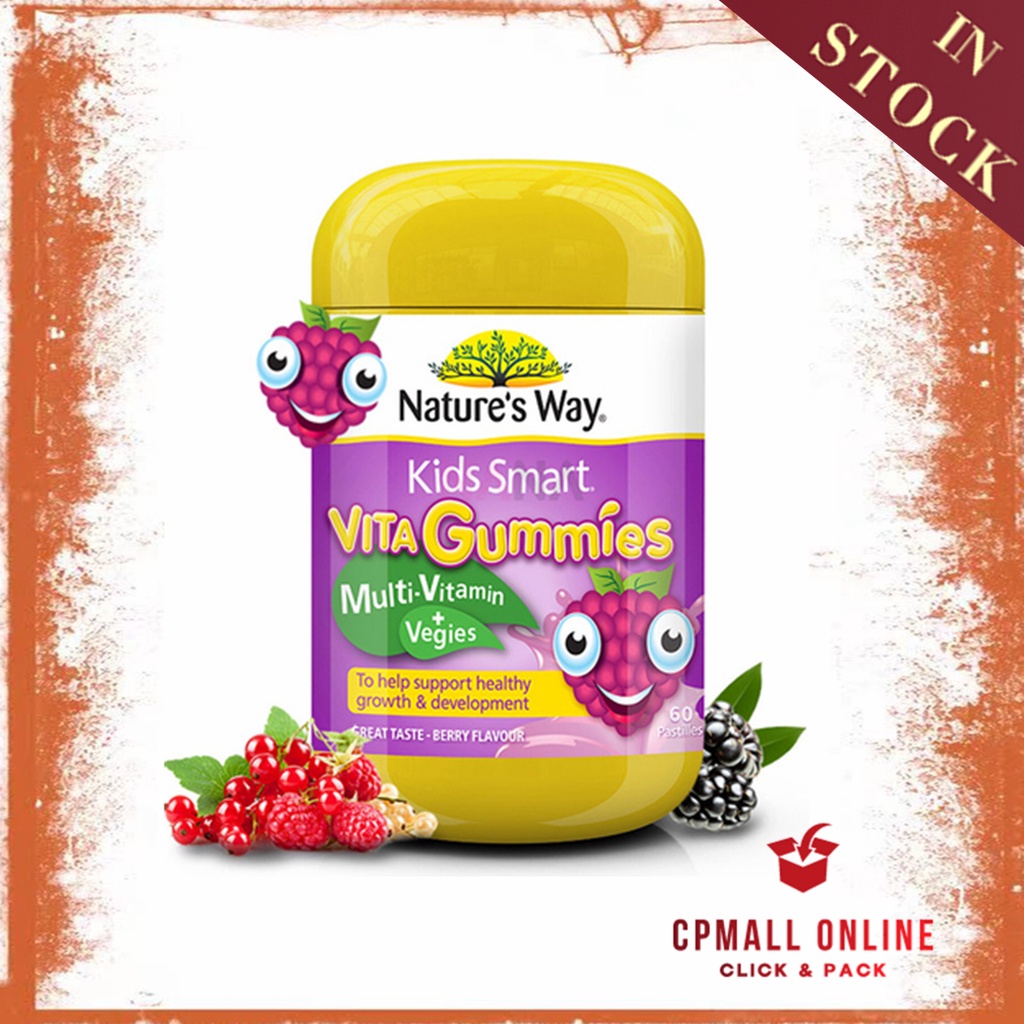 [Expiry Date: 01/2026] Nature's Way 复合维生素 Kids Smart Vita Gummies Multi ...