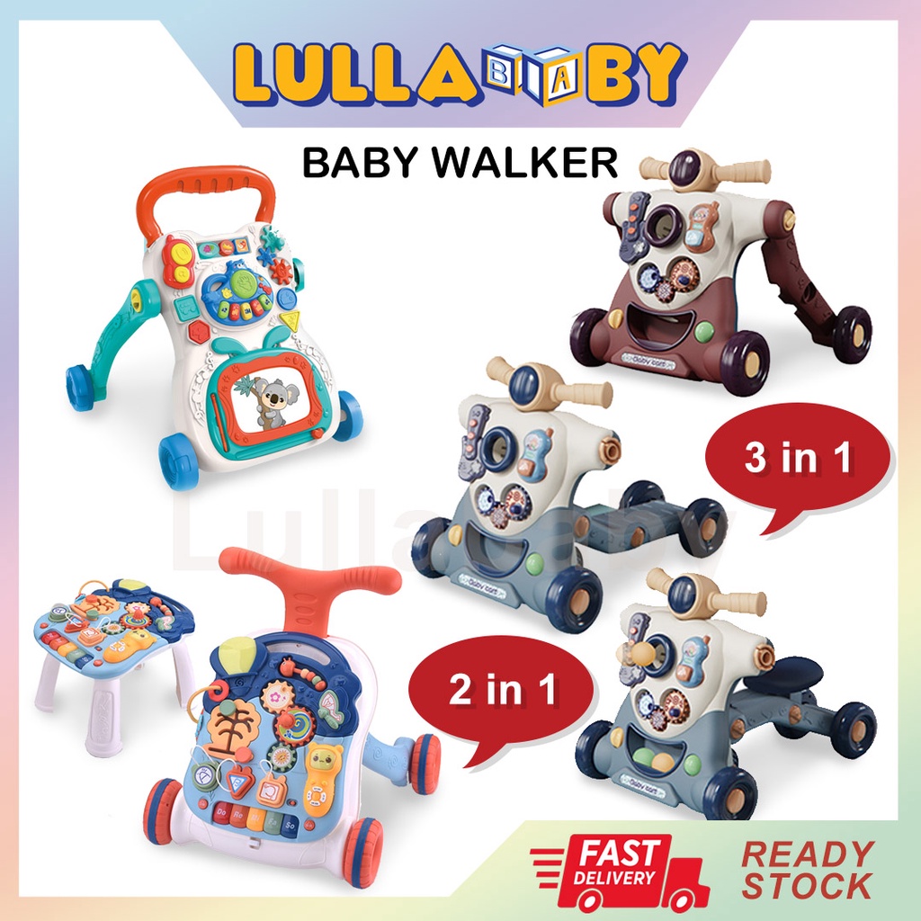 🔥READY STOCK🔥 Musical Baby Walker Baby Walkers Learning Walker Baby