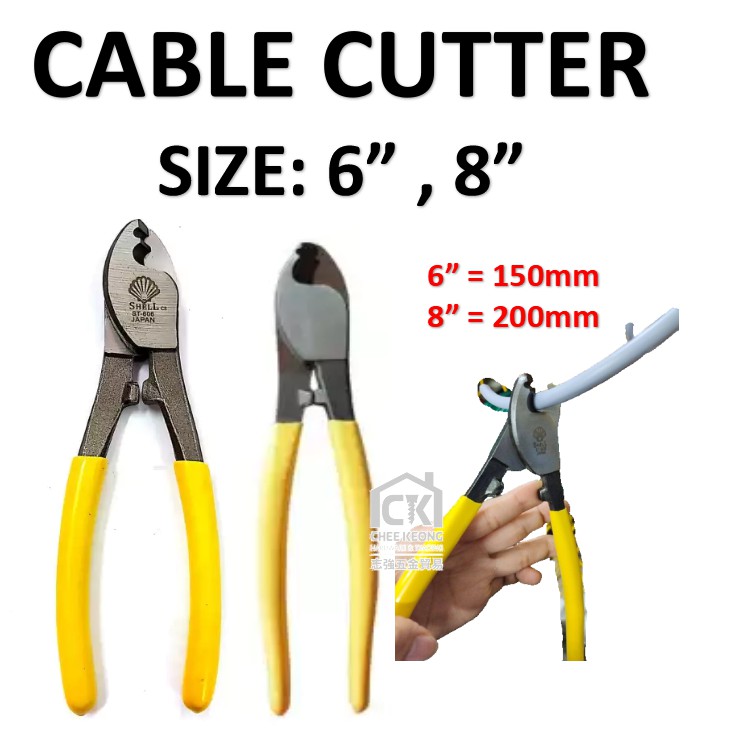 Electrical Cutting Plier Wire Cable Cutter Side Snips Flush Plier
