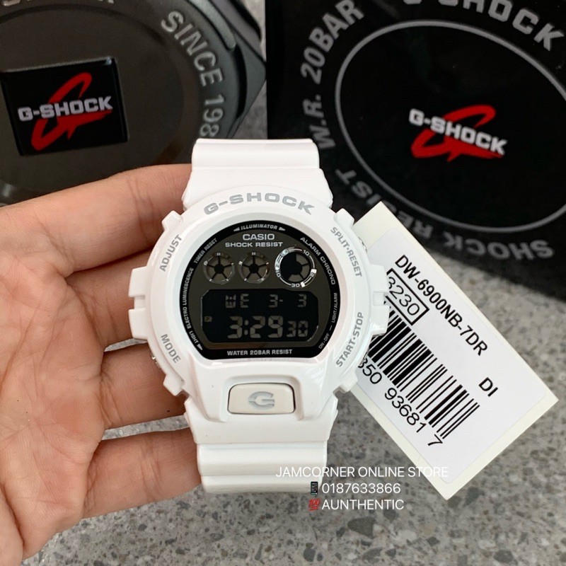 Eminem g shock store watch white