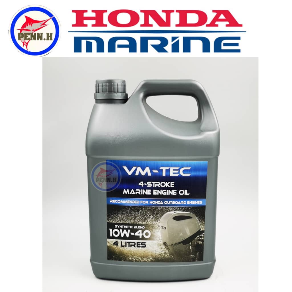 HONDA 4stroke Marine Engine Oil *VMTEC 10W40 4 Litre Shopee Malaysia