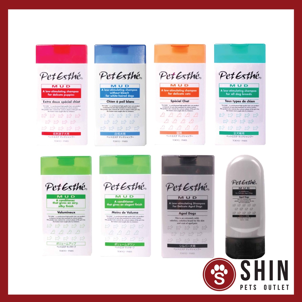 Pet Esthe Mud Low Stimulating For Dog Shampoo/Cat Shampoo/Pets Shampoo