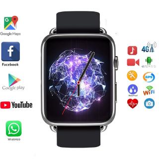 DM100 4G Smart Watch Android 7.1 3GB+32GB 2.86inch Screen Support SIM Card  GPS WiFi 2700mAh Big Battery SmartWatch Men Women