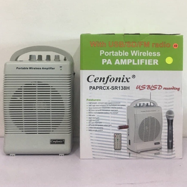 Wireless best sale pa amplifier