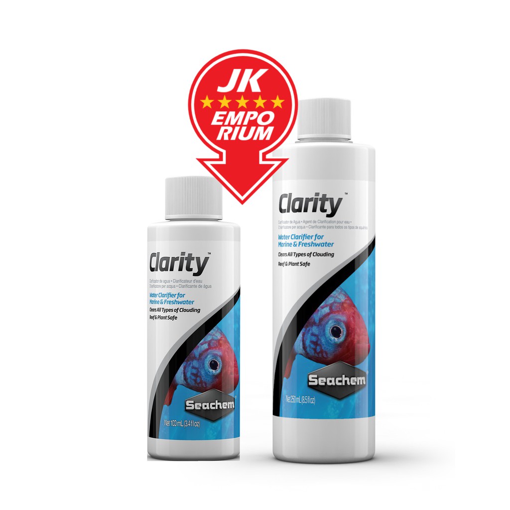 Seachem Clarity 100ml 250ml 325ml Shopee Malaysia