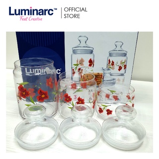 Luminarc Anthia 3pcs Pot Club Jar Set / N5308 (Q2554) | Shopee Malaysia