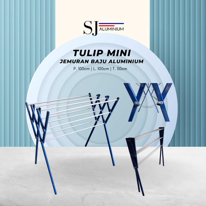 Tulip MINI - Clothesline / Blue Aluminum Towel - 100 CM / 1 Meter ...