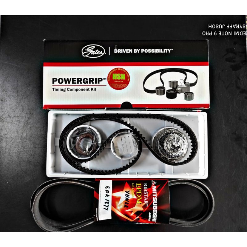 TIMING BELT SET GATES ORIGINAL SAGA BLM / FL / GEN2 / PERSONA / EXORA