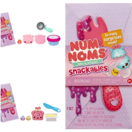 Num NOMS SNACKABLES SLIME KITS WITH FUN THEMED TO GO SNACK - Trusted ...