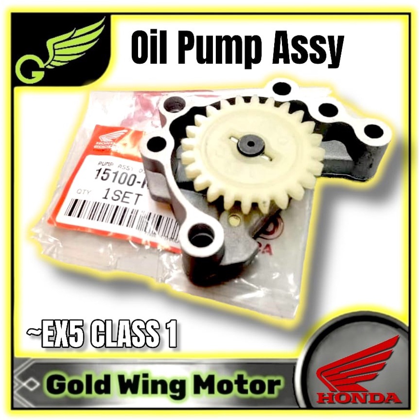 HONDA EX5 CLASS 1 KFL OIL PUMP ASSY PUMP MINYAK HITAM MODENAS KRISS 100