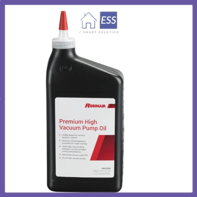 Robinair 13203 Premium High Vacuum Pump Oil - 1 Quart Made In U.S.A. *NEW* | UK - Foto 5