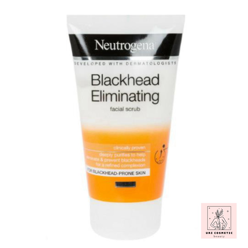 Neutrogena Blackhead Eliminating Facial Scrub 150ml Shopee Malaysia